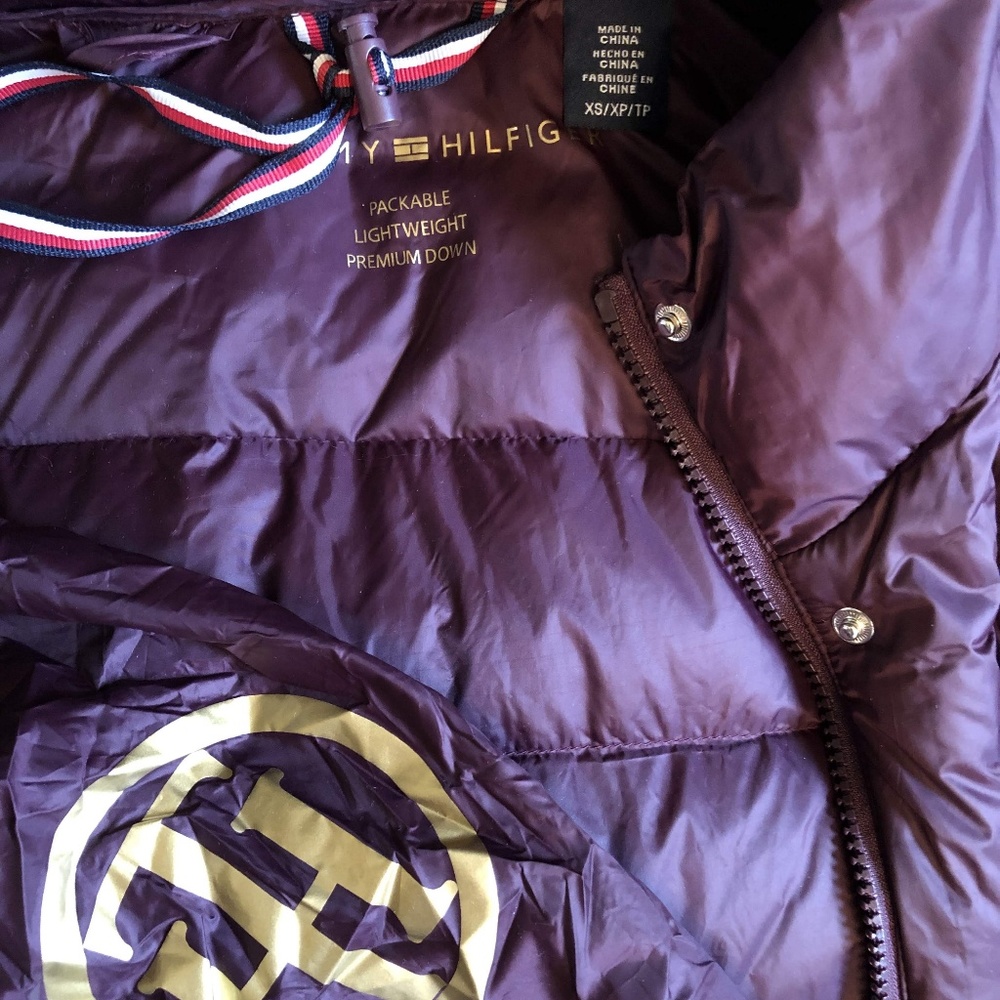 NWT Tommy Hilfiger 3° Packable Down Coat - Picture 3 of 8